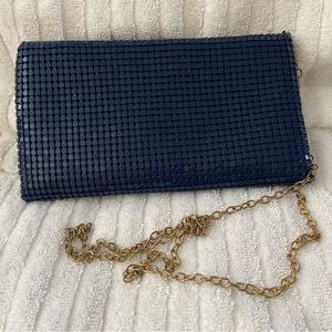 Milano mesh crossbody evening bag! - Measures 8 1/2 by 4 1/2.
